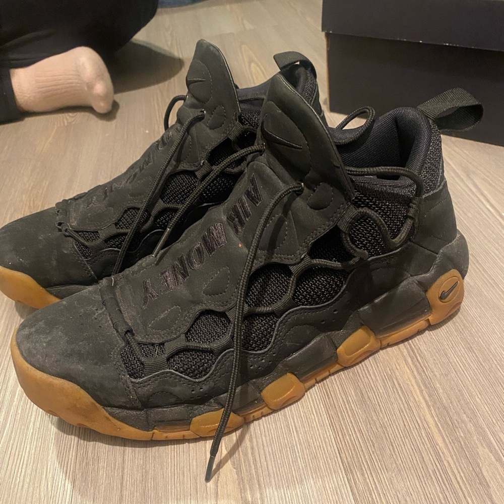 Nike Air More Money Black Gum